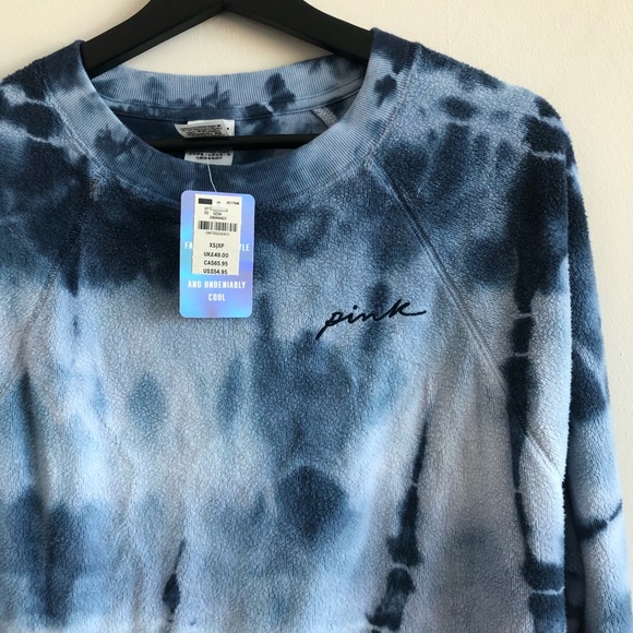 PINK Tie Dye Sweatshirt - Picture 3 of 6